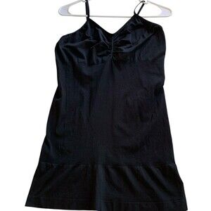 Cami Shapewear Nylon Spandex Stretch Tank Top Womens Size XL Adjustable Straps